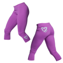 i love zumba leggings violett